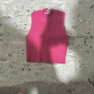 happily grey pink small sleeveless top